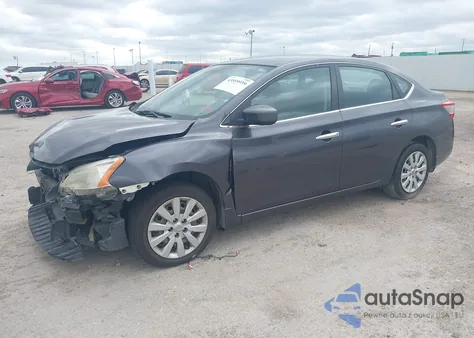 2015 Nissan Sentra Sv from USA, damaged, VIN 3N1AB7APXFY304344